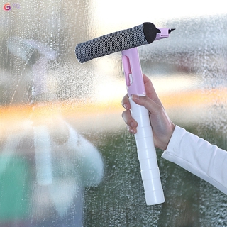 【YIDEA】Wipe Glass Artifact Household Double-sided Wipe High-rise Building Wiper 凊 Scrubbing Window Cleaning Tool Comes with Watering Can.