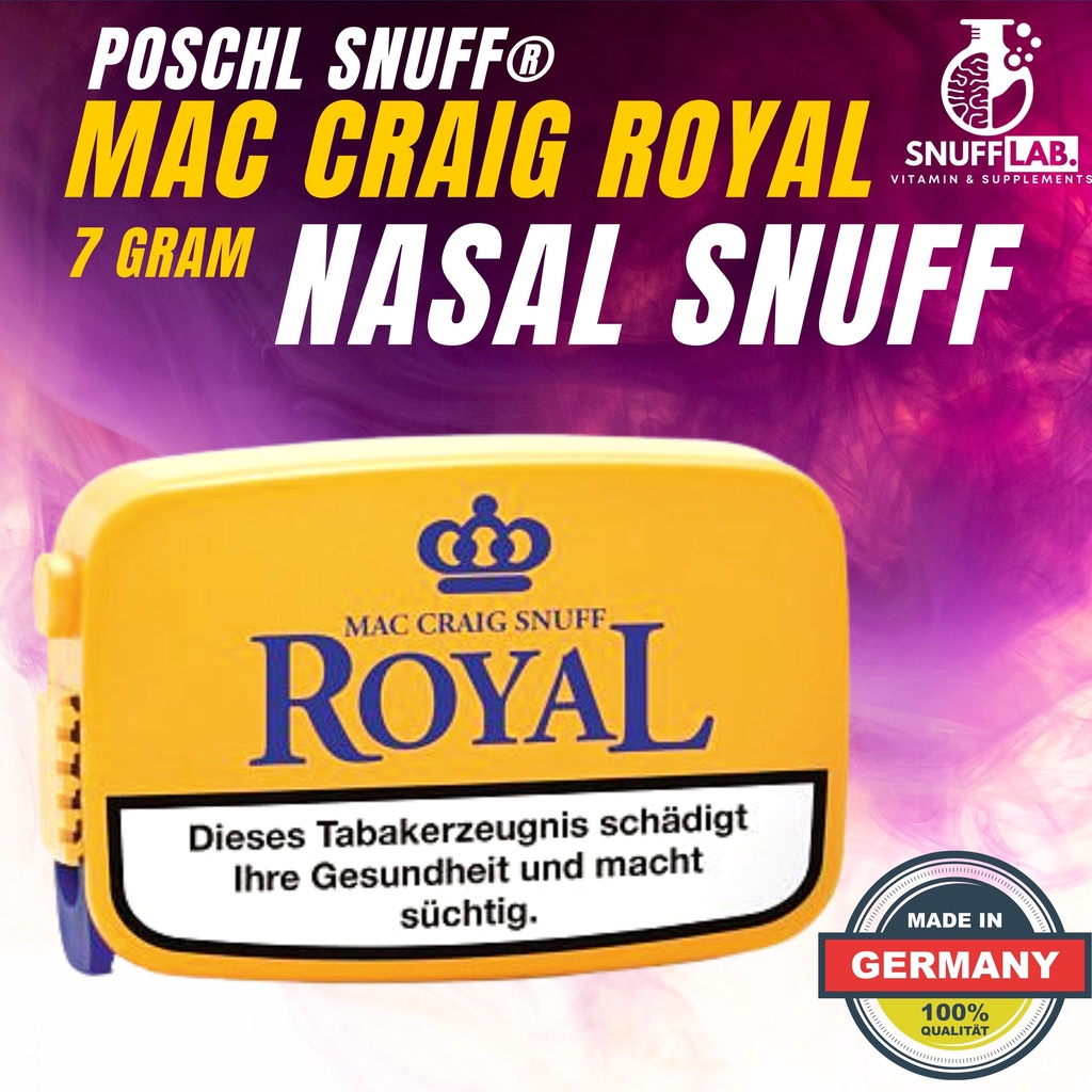 ยานัตถุ์เยอรมัน Poschl Mac Craig Royal - snufflab - ThaiPick