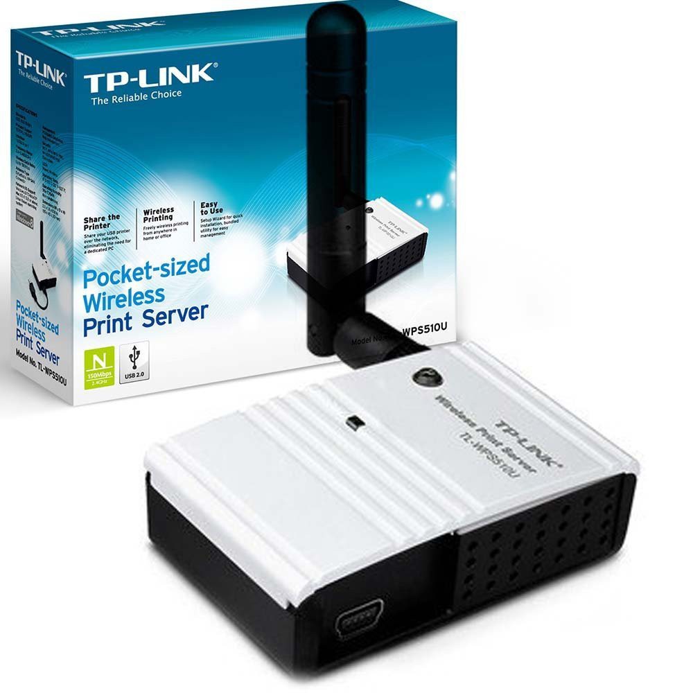 TP-Link Pocket-Sized Wireless Print Server รุ่น TL-WPS510U