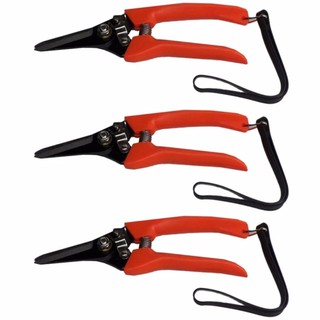 papamami Solo Pruning Shears NO.213 กรรไกรตัดแต่งกิ่งไม้ NO.213 - สีแดง (3อัน)