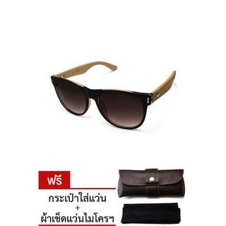 Wood Glasses แว่นขาไม้ WF I Wood (Brow)