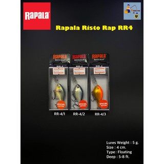 Rapala Risto Rap RR4