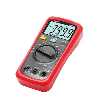 UNI-T UT136C+ 136B+ LCD Digital Multimeter เครื่องวัดกระแสไฟตรง DC / AC ความต้านทานความต้านทานประจุ