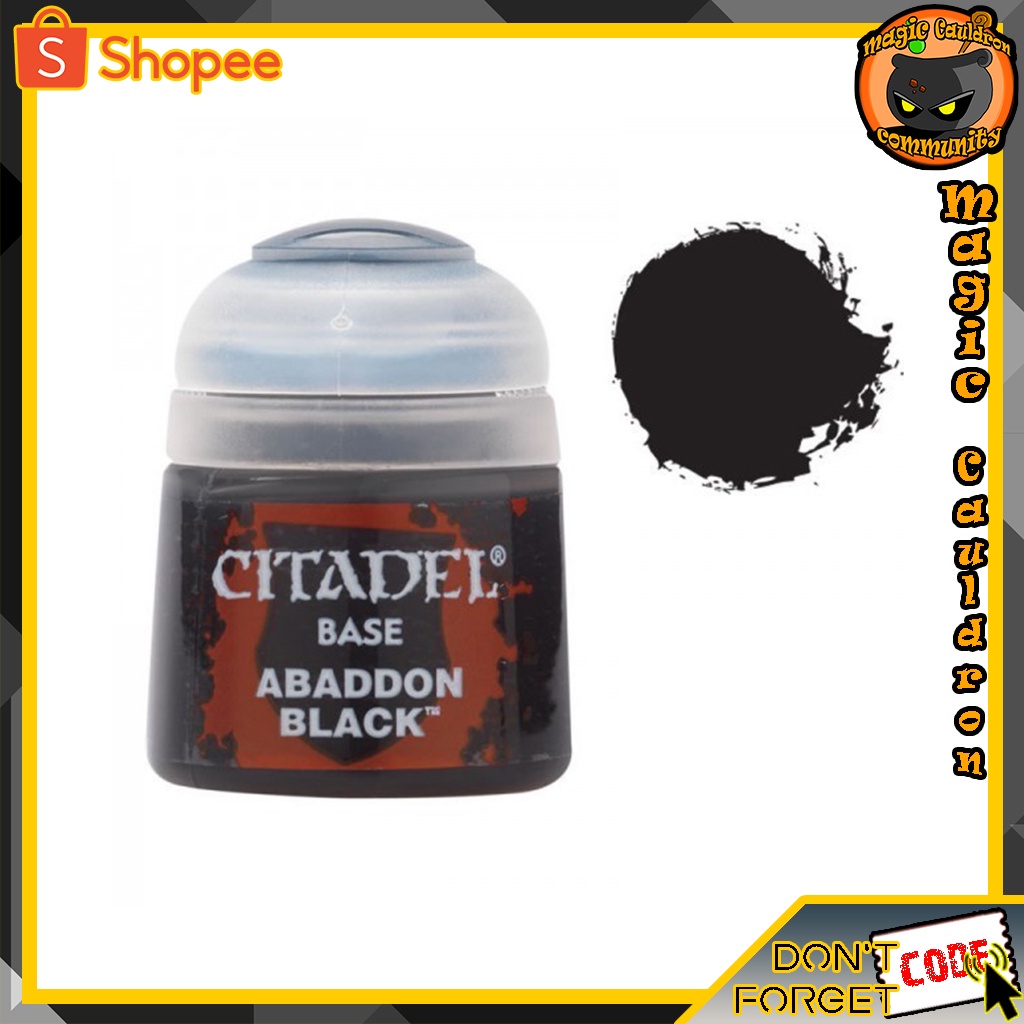 Base Abaddon Black (12Ml) Citadel Paints