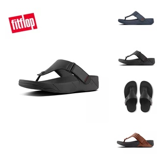 【พร้อมส่ง】Original Genuine_Fitflops_Mens TRAKK II Model EJ3 รองเท้าผู้ชาย (กล่องรองเท้า)