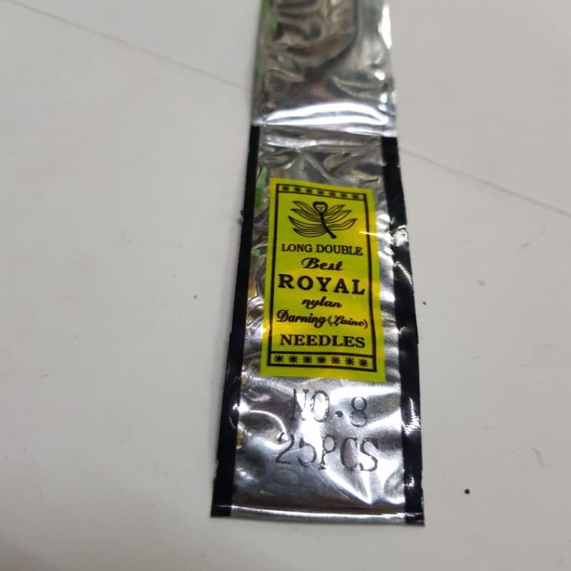 ROYAL SEWING NEEDLE NO. 8 NEEDLE ROYAL NEEDLE HAND NEEDLE