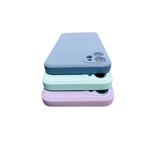 เคสซิลิโคนนิ่ม TPU ขอบตรง สีพื้น สำหรับ Oppo A5s A3s A12 A53 A9 A5 2020 A33 A31 A7 A12e A95 A15 A16 A54 A74 A92 A74 Reno 4 5 6 5F