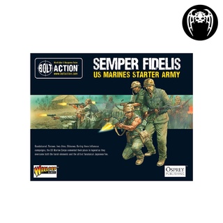 BOLT ACTION - Semper Fidelis - US Marines Starter Army - Warlord Games model soldiers