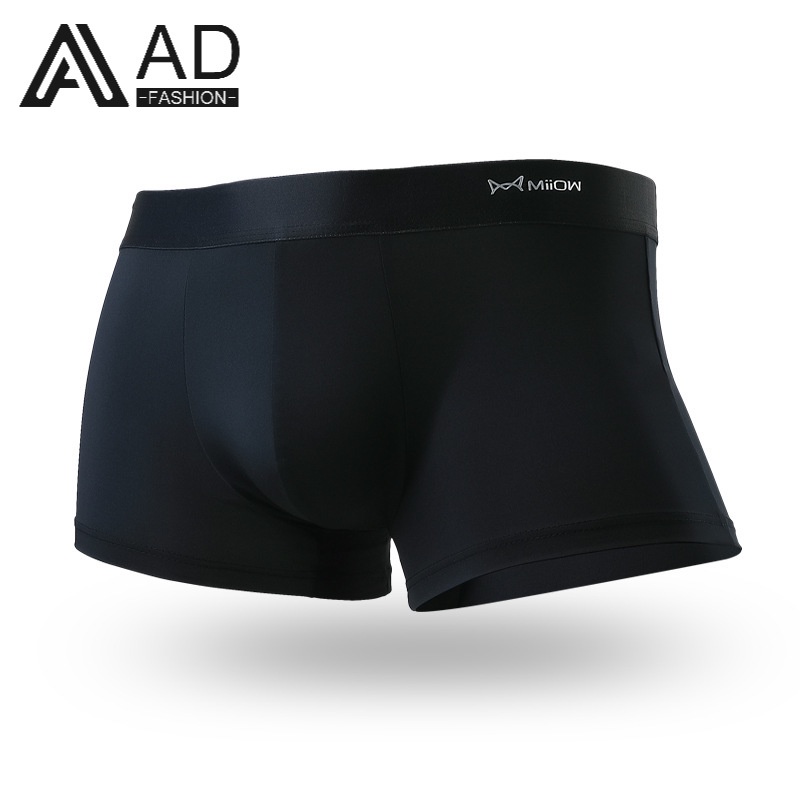 Adfashion กางเกงชั้นในบ็อกเซอร์แฟชั่นสําหรับผู้ชายผ้าฝ้ายใส่สบายมีระบายอากาศขนาดพลัส M264