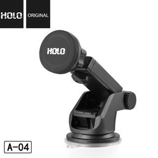 Car Holder HOLO รุ่น A-04 Magnetic Car Holder ที่วางโทรศัพท์มือถือในรถยนต์แบบแม่เหล็ก ตั้งบนคอนโซลหรือกระจก