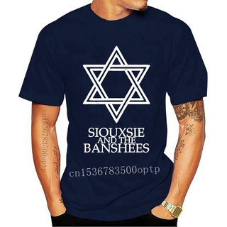 เสื้อยืด ผ้าฝ้าย พิมพ์ลาย Siouxsie and the Banshees PJcggn54KDbpin15Size S-5XL