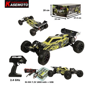 รถบังคับ รถบักกี้ Kasemoto APBA  4302 2WD Lithium Battery High Speed Racing Car 1/10 2.4 Ghz RC