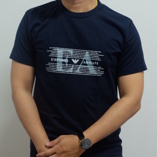 เสื้อยืดคอกลม cotton Emporio Armani | EA