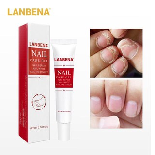 LANBENA เจลปลูกเล็บ บำรุงเล็บ ป้องกันเชื้อรา (แถมฟรี!! ตะไบเล็บ) Nail Care Gel Fungal Nail Treatment