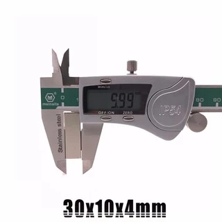 10ชิ้น แม่เหล็กนีโอไดเมียม สี่เหลี่ยม 30x10x4มิล Magnet Neodymium 30x10x4mm แม่เหล็กแรงสูง 30*10*4mm แม่เหล็ก 30*10*4มิล