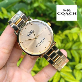 Coach New York สายเลสโคช Code:W7D010563 ฝาหลัง ตะขอปั้มทุกจุด