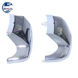 Motorcycle Front Rear Fender Tip Light Lamp Edge LED Mudguard Trim Driving Light For Harley Ultra Classic Electra Glide