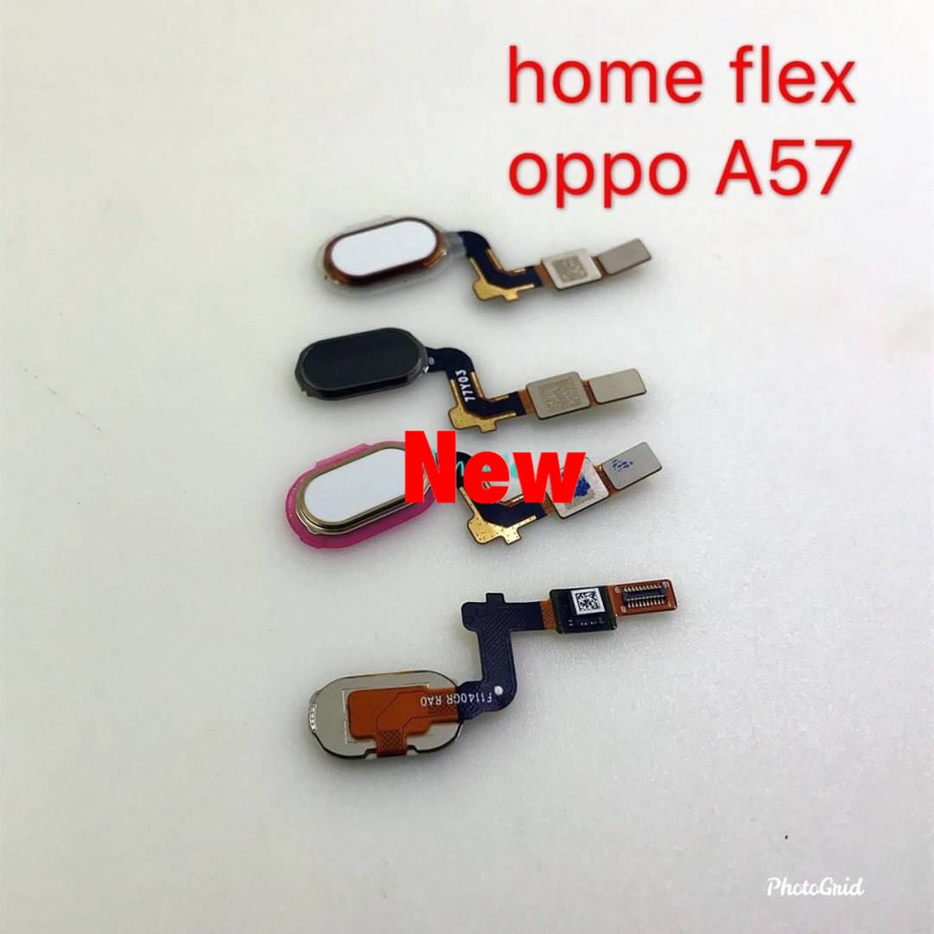 แพรปุ่มโฮมสแกนนิ้ว ( Finger ) OPPO A17 / A17K
