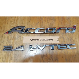 โลโก้ ACCORD i vtec สําหรับ HONDA ACCORD