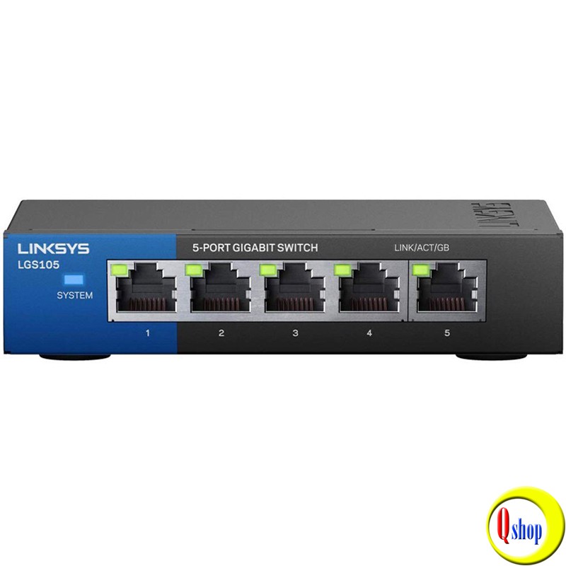 Linksys LGS105 5-Port Switch Network Splitter 10/100/1000Mbps - สินค้าของแท้