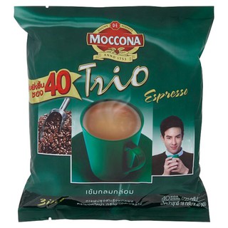 มอคโคน่า ทรีโอ เอสเปรสโซ่ 3อิน1 กาแฟปรุงสำเร็จชนิดผง 18กรัม x 40 ซอง