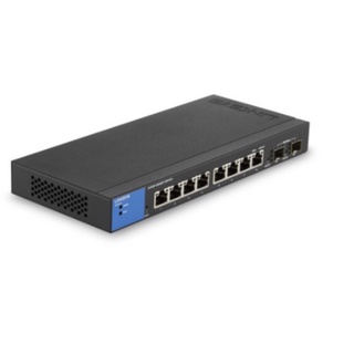 Linksys สวิทซ์ รุ่น LGS310C Gigabit Ethernet แบบปรับตั้งค่าได้ขนาด 8 พอร์ต พร้อม 1G SFP+ Uplinks x2 รองรับระบบคลาวด์