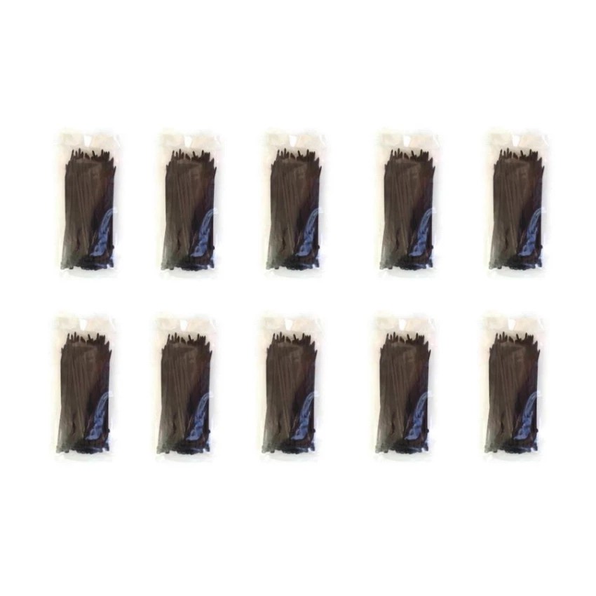 papamami C-NET SELF-Locking Ties 6 Inch เคเบิลไทร์ ขนาด 6 นิ้ว 1000เส้น/10ถุง (Black)