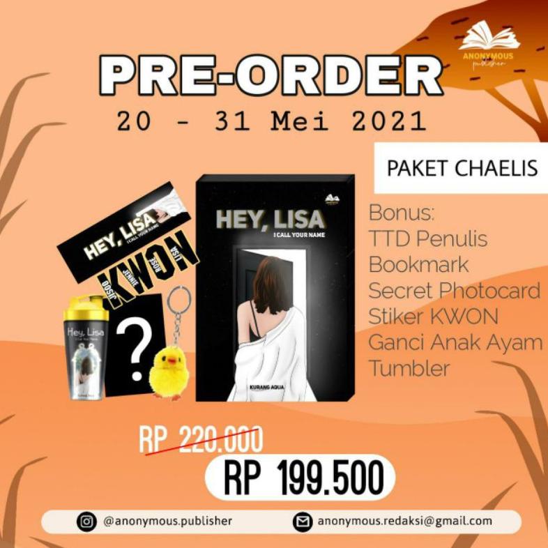 [PRODUCT CODE F6YBO4664] Hey Lisa by Lapaqua