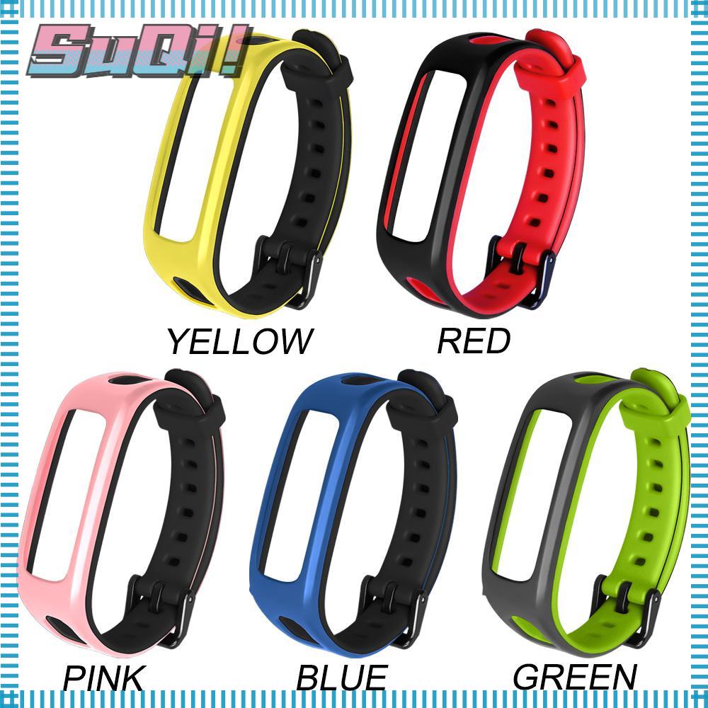 Soft Silicone Watch Band Replacement Bracelet Strap For Huawei Band 4e 3e Honor Band 4 Running