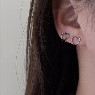 เอียร์คัพหัวใจมินิมอล Silver Heart Simple Earcuff