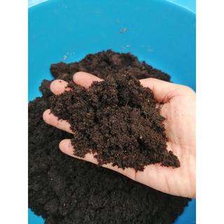 ดิน พีทมอส Peat moss สำหรับเพาะต้นไม้ อุ้มน้ำได้ดี ขนาด 5 ขีด