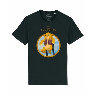 เสื้อยืดสีขาวเสื้อยืดคอกลม พิมพ์ลาย The Lion King Simba Show เป็นที่นิยม ขายส่งS-4XL