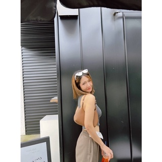 กางเกงY2K พับขอบได้เก๋มากแม่