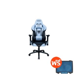 [แถมฟรี! Cooler Pad NF233] NUBWO Gaming Chair NBCH-007 เก้าอี้เกมมิ่ง นั่งสบาย ปรับนอนได้ถึง 180 องศา ของแท้ ประกัน 1 ปี