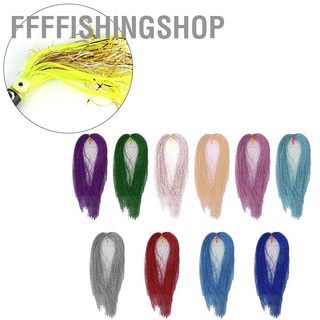 [ffffishingshop] เครื่องมือตกปลาคริสตัลแฟลชกระพริบ 30 ซม. สีสุ่มสําหรับตกปลา