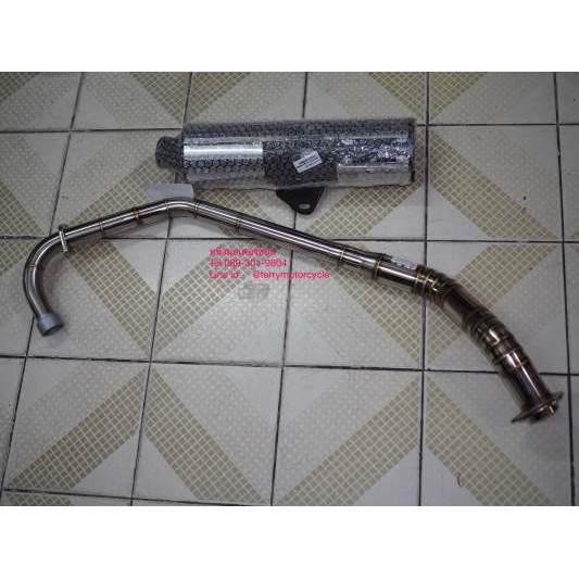 ท่อไอเสีย CBR150R Honda รุ่นคาบูและหัวฉีด เสียงไม่ดังตรงตามมาตรฐาน มีตรามอก ผลิตในประเทศไทย Firstmotorshop