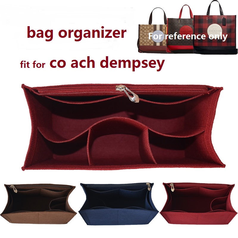 【นุ่มและเบา】ที่จัดระเบียบกระเป๋า coa ch dempsey tote  ที่จัดกระเป๋า  bag organiser in bag ที่จัดทรง  organizer insert
