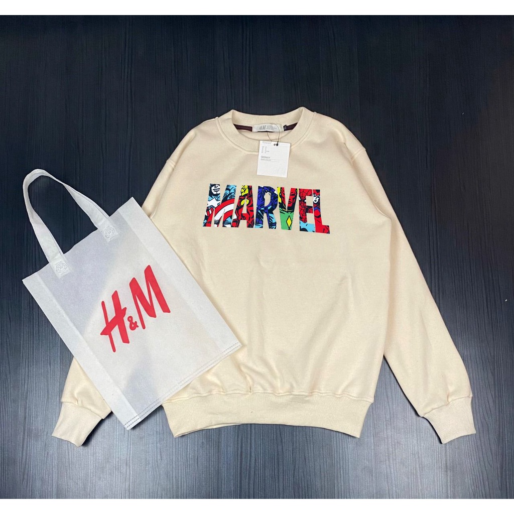 CREWNECK H8M MARVEL*