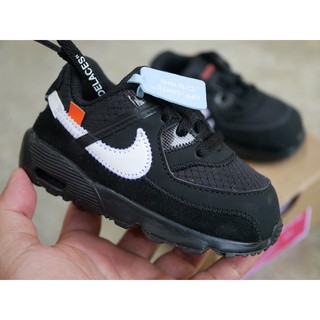 รองเท้าเด็ก Nike Air Max 90 x Off-White ( TD )