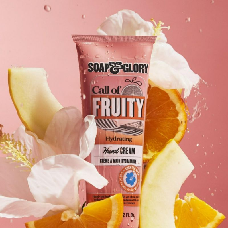 Soap and glory Hydrating Hand Cream 125 ml.ครีมบำรุงมือกลิ่นหอม ลดความ