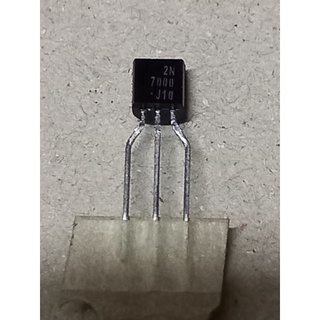 ทรานซิสเตอร์ #2N7000 ( 60V 200mA 50hm) ของแท้เกรด A อย่างดี