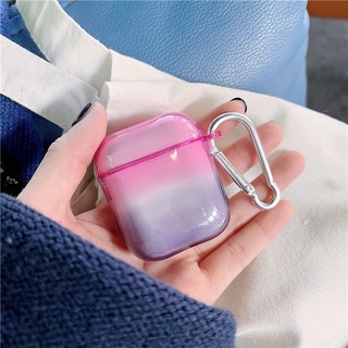 【Case Home】เคสหูฟัง ไล่โทนสี สําหรับ Airpods 1-2 Pro