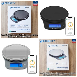 Etekcity® Smart Food Nutrition Scale, Digital Ounces and Grams Model ESN90 เครื่องชั่งโภชนาการ เครื่องชั่งดิจิตอล