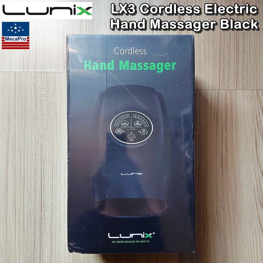 Lunix® LX3 Cordless Electric Hand Massager with Compression 6 Levels