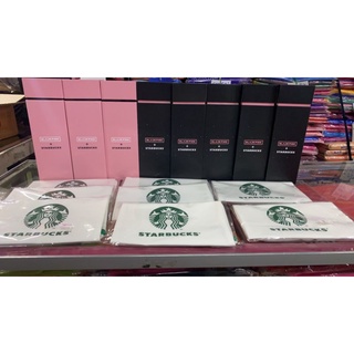 แก้วรุ่นทรอย​#blackpink+Starbucks​#สีดำ#สีชมพู#ของแท้