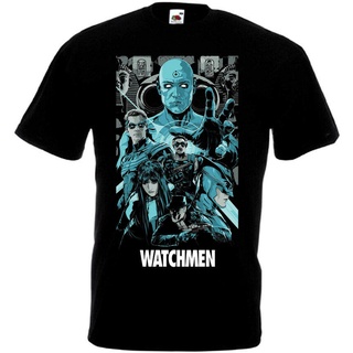 เสื้อยืด พิมพ์ลายโปสเตอร์ภาพยนตร์ The Watchmen สําหรับผู้ชาย