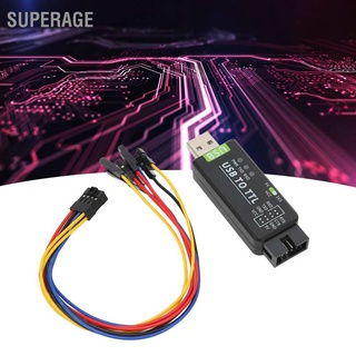 Superage ตัวแปลง Usb เป็น Ttl Ft232Rl วงจรป้องกันหลายระบบ อุปกรณ์เสริมคอมพิวเตอร์