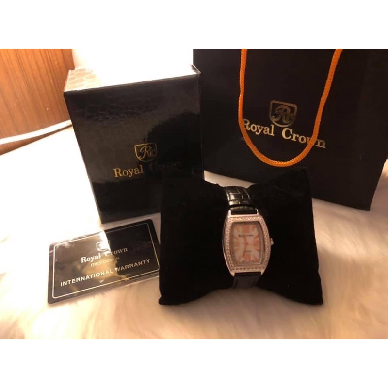 นาฬิกา เพชร czแท้100%