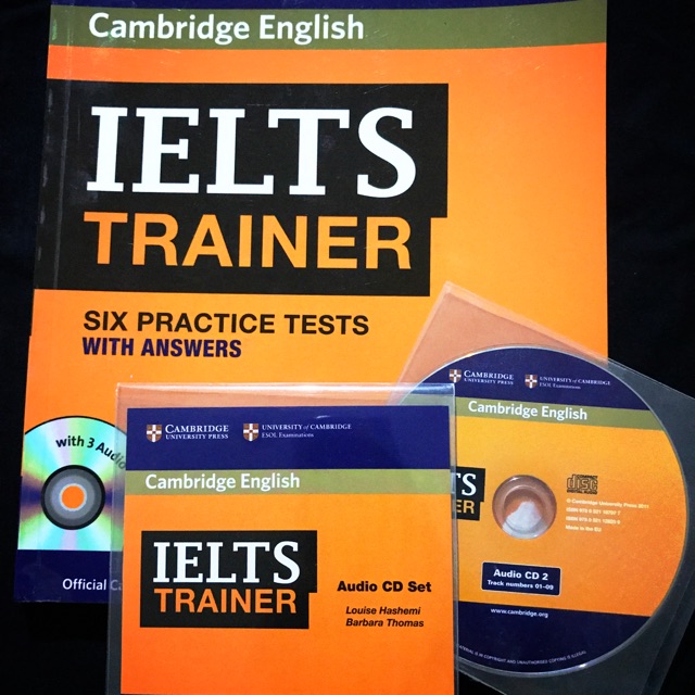 หนังสือเตรียมสอบ Cambridge IELTS TRAINER