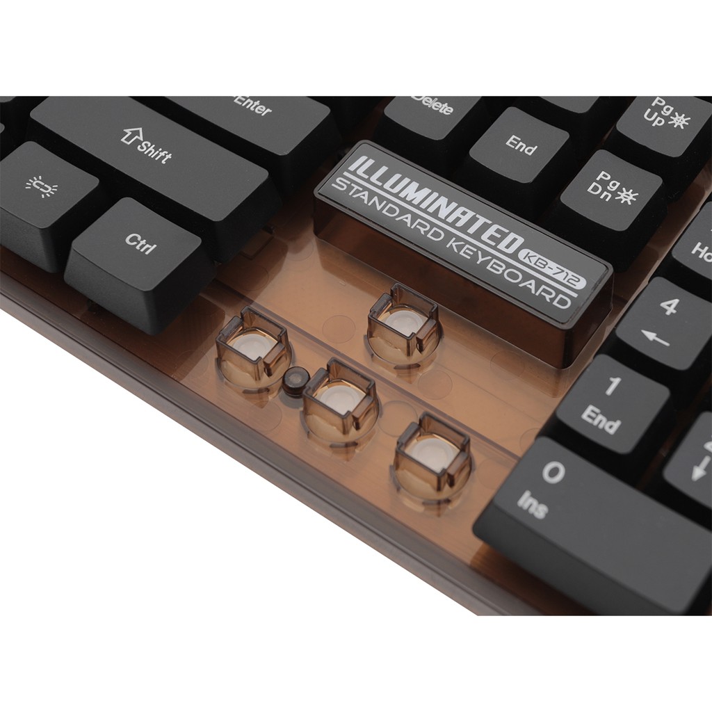 SIGNO Illuminated Keyboard & Mouse SUNDAZE รุ่น KB-712+GM-112 (เมาส์ คีย์บอร์ด เกมมิ่ง)